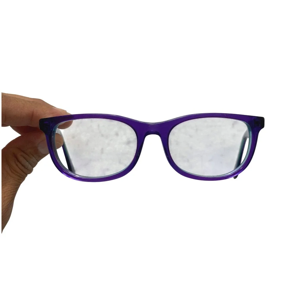 Ray-Ban RB 1642 3997 Eyeglasses Kids Purple Teal Square Frames 48mm